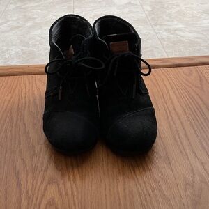 Black Suede Ankle Boots